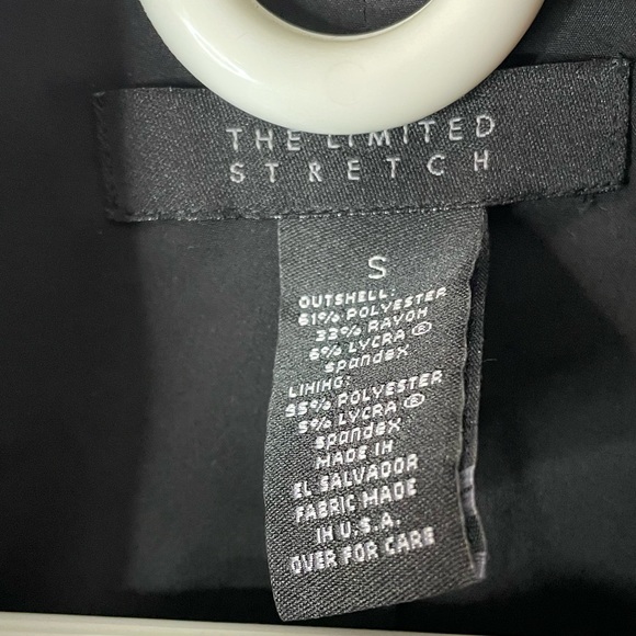 The Limited Women’s 2 Button Blazer In Modern Stretch Long Sleeve Black S - Picture 8 of 16